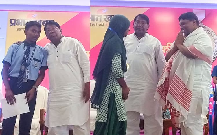 प्रभात खबर ने जैक, सीबीएसई और आईसीएसई बोर्ड के 2000 मेधावी स्टूडेंट्स को दिया प्रतिभा सम्मान