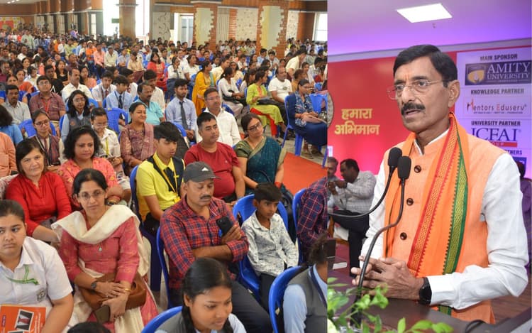 प्रभात खबर ने प्रतिभा को दिया सम्मान, केंद्रीय मंत्री संजय सेठ बोले- नशे की बुराई से दूर रहें बच्चे