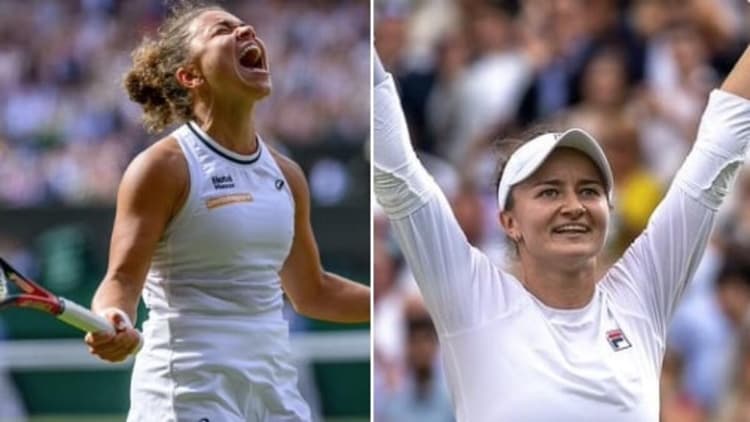 Wimbledon finals: बारबोरा क्रेजिकोवा और जैस्मीन पाओलिनी के बीच आज खिताबी मुकाबला