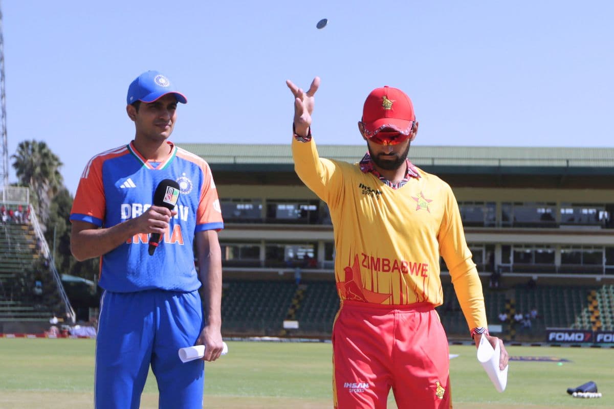 India vs Zimbabwe, 3rd T20: शुभमन गिल का अर्धशतक, भारत ने जिंबाब्वे को दिया 183 रन का टारगेट