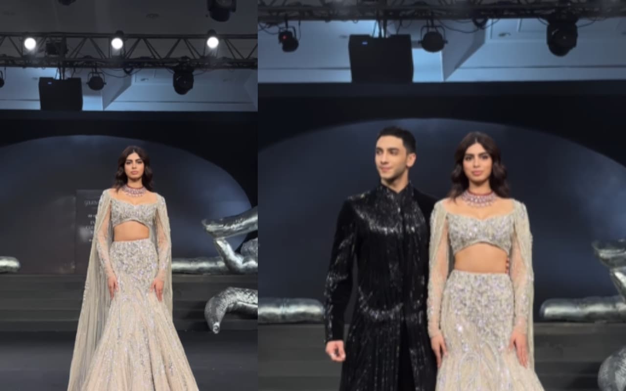 Khushi Kapoor: शोस्टॉपर बनी श्रीदेवी की छोटी बेटी, रूमर्ड बॉयफ्रेंड के साथ किया रैंप वॉक, फैंस बोले- बोनी कपूर को दामाद मिल गया