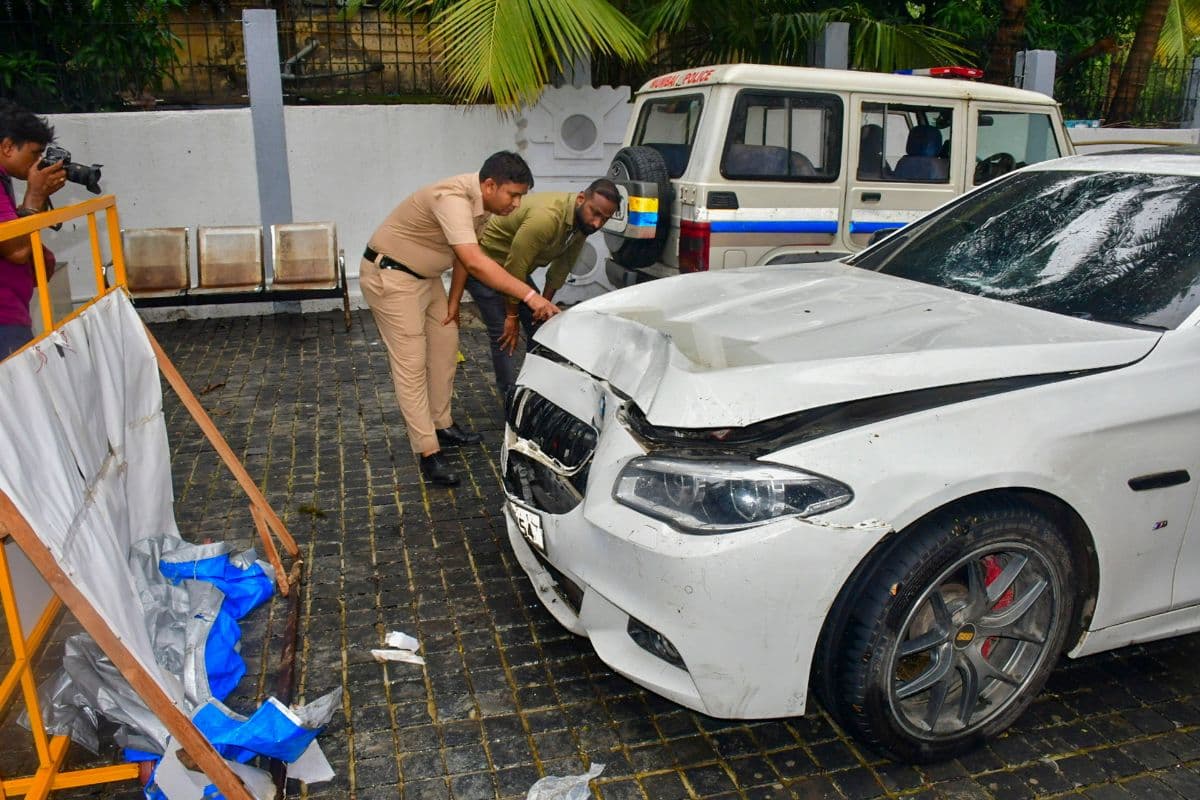 BMW हिट एंड रन मामले में एक्शन में पुलिस, पूछताछ के बाद दो लोग गिरफ्तार