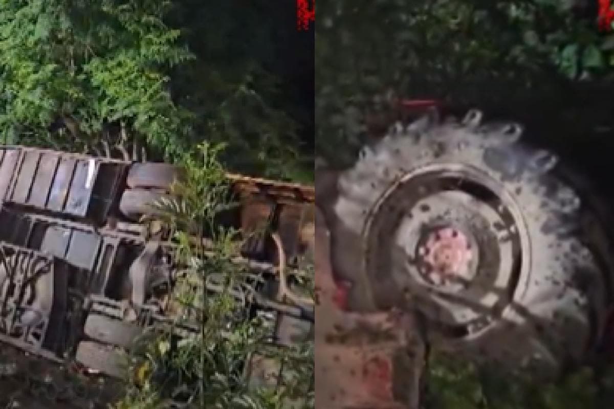 Mumbai-Pune Expressway Accident : मुंबई-पुणे एक्सप्रेसवे पर बस और ट्रैक्टर की टक्कर, 5 तीर्थयात्रियों की मौत