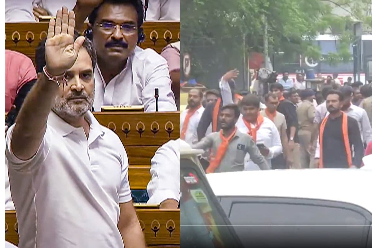 Rahul Gandhi Statement: рд╕рдВрд╕рдж рдореЗрдВ рд░рд╛рд╣реБрд▓ рдЧрд╛рдВрдзреА рдХреЗ рдмрдпрд╛рди рдкрд░ рдмрд╡рд╛рд▓, рдЧреБрдЬрд░рд╛рдд рдореЗрдВ рдХрд╛рдВрдЧреНрд░реЗрд╕ рдФрд░ BJP рдХрд╛рд░реНрдпрдХрд░реНрддрд╛рдУрдВ рдХреЗ рдмреАрдЪ рдЭрдбрд╝рдк