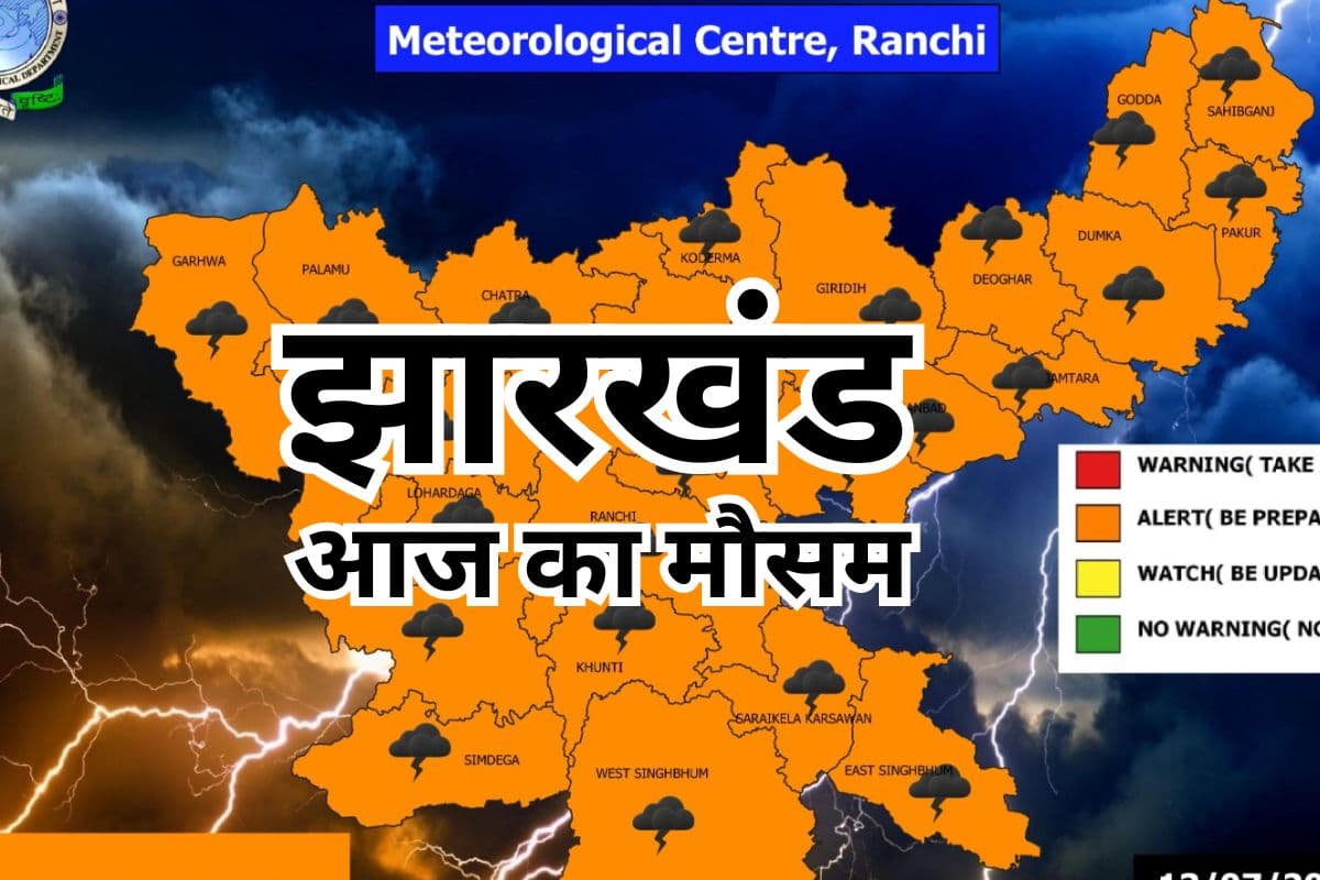 Jharkhand Weather: झारखंड में साइक्लोन, जानें झारखंड में कैसा रहेगा आज का मौसम