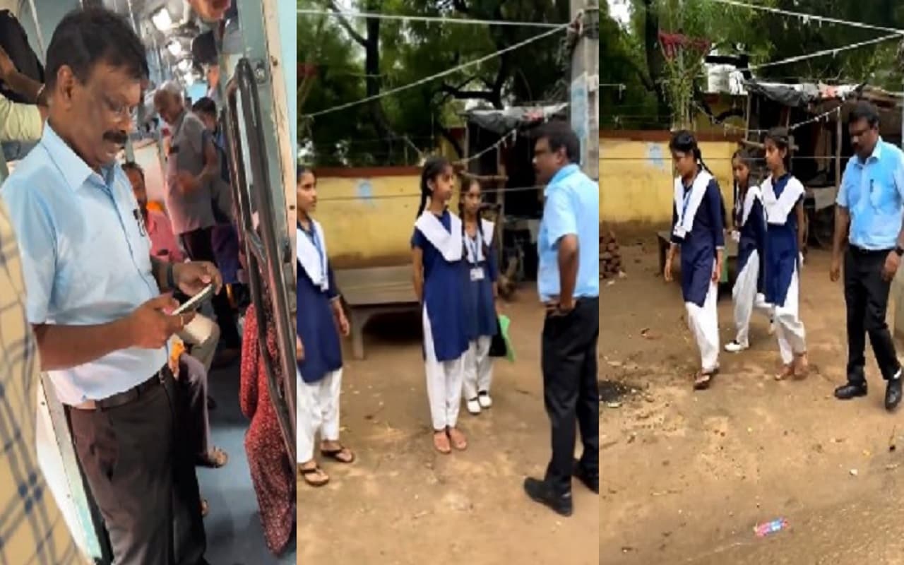 VIDEO: ACS सिद्धार्थ का KK Pathak वाला अंदाज, ट्रेन में खड़े होकर 61KM का सफर, स्टेशन से पैदल गए स्कूल