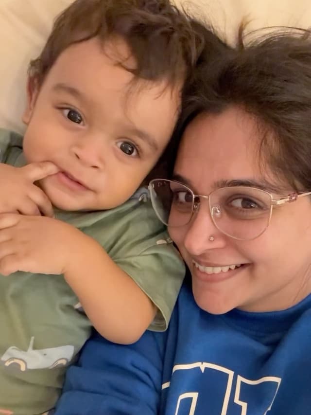 1 साल के बेटे संग दीपिका कक्कड़ ने की खूब मस्ती, फैंस बोले- इतना बड़ा हो गया