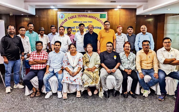 बिहार टेबल टेनिस संघ की वार्षिक आमसभा में खेल कैंलेडर पर हुई चर्चा