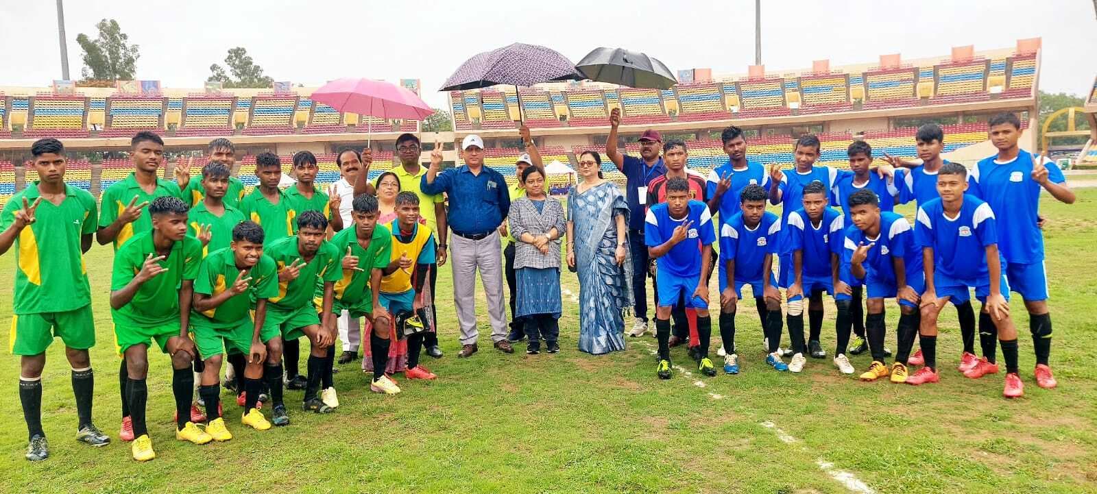 प्रमंडल स्तरीय सुब्रतो कप फुटबॉल कप प्रतियोगिता का उदघाटन