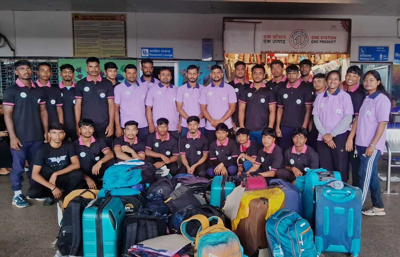 झारखंड कुश्ती टीम की 33 सदस्यीय टीम उत्तराखंड गयी