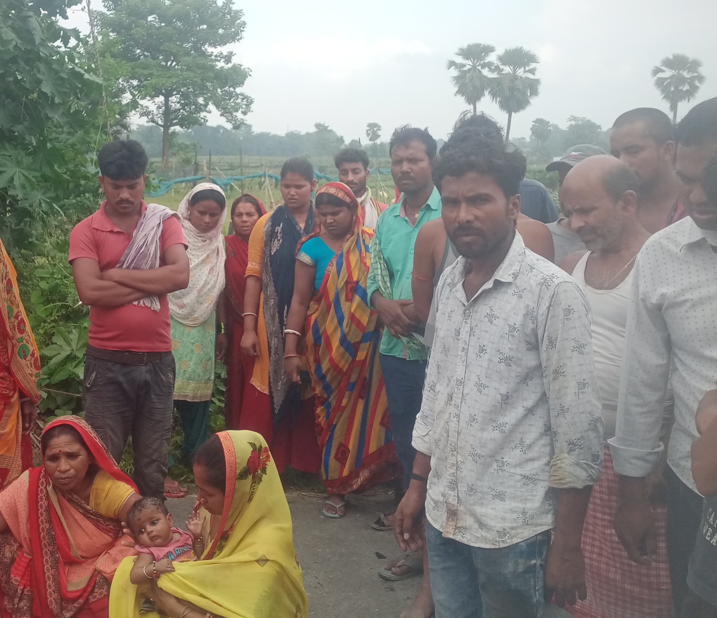 हादसे में छात्र की मौत, सड़क जाम