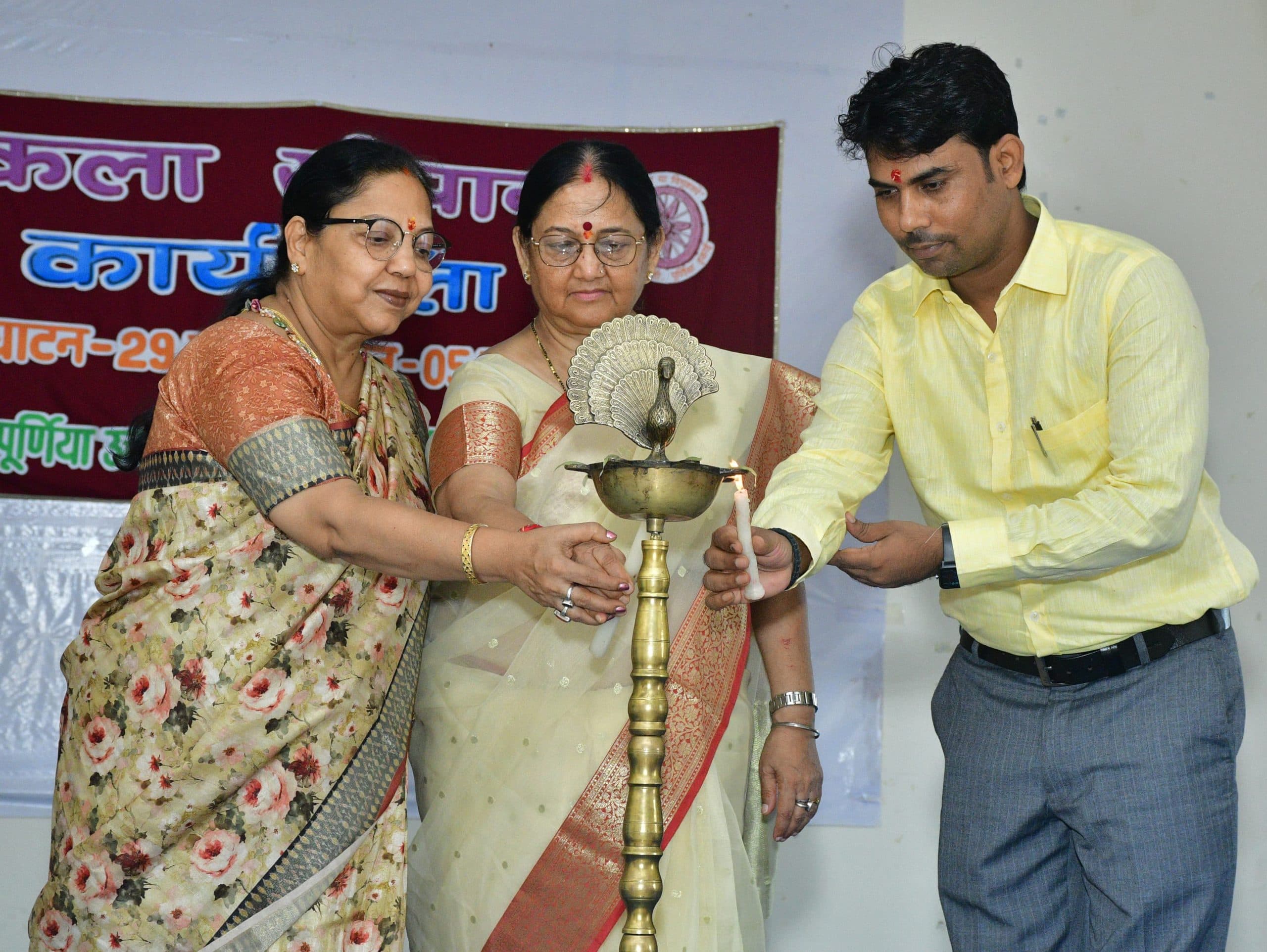 बाल मन में भारतीय कला व संस्कृति की छाप छोड़ने की जरूरत