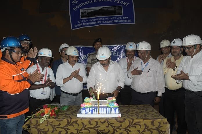 आरएसपी रा टॉरपीडो लैडल जीवन चक्र में 3009 हीट्स का नया राष्ट्रीय मानक स्थापित