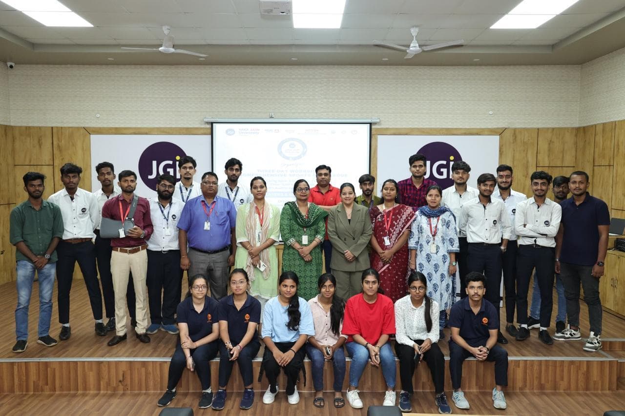 अरका जैन विश्वविद्यालय में स्पोर्ट्स वर्कशॉप आयोजित