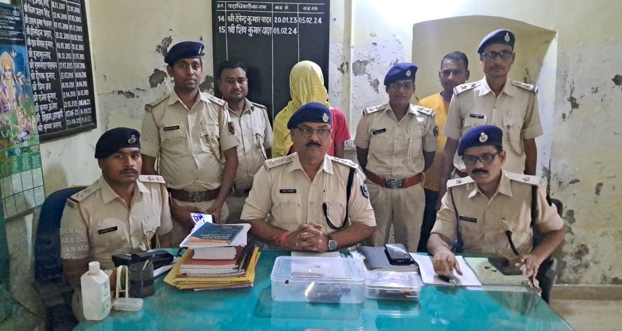 अपराध की साजिश विफल, लोडेड पिस्टल व कारतूस के साथ शातिर गिरफ्तार