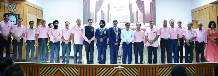 मानव सेवा व सामाजिक उत्थान के लिए कार्य करे रोटरी : बीके तिवारी