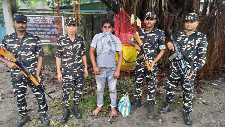 1.730 किग्रा ब्राउन शुगर के साथ एक तस्कर गिरफ्तार