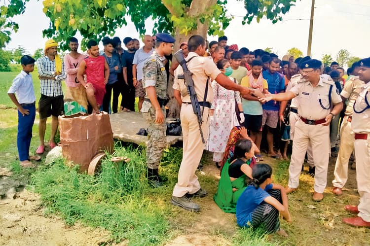 अस्पताल के नाम पर पत्नी को बधार ले गया, ईंट-पत्थर से कूच कर दी हत्या