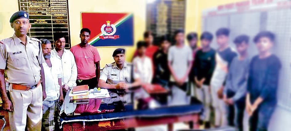 मानव तस्करों की पकड़ से मुक्त हुए नौ नाबालिग