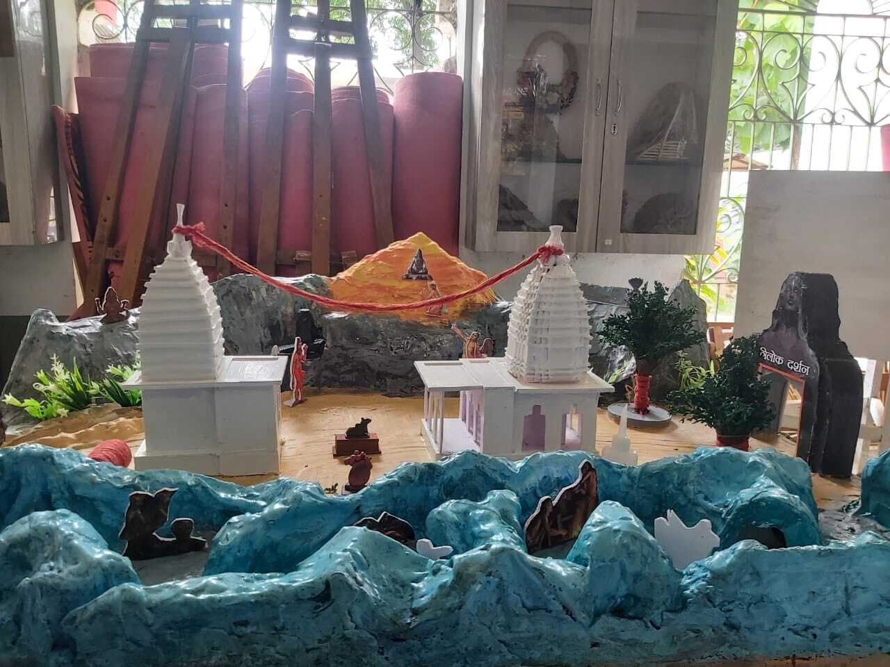 श्रावणी मेले में श्रद्धालुओं को त्रिलोक का दर्शन करायेगा शिवलोक