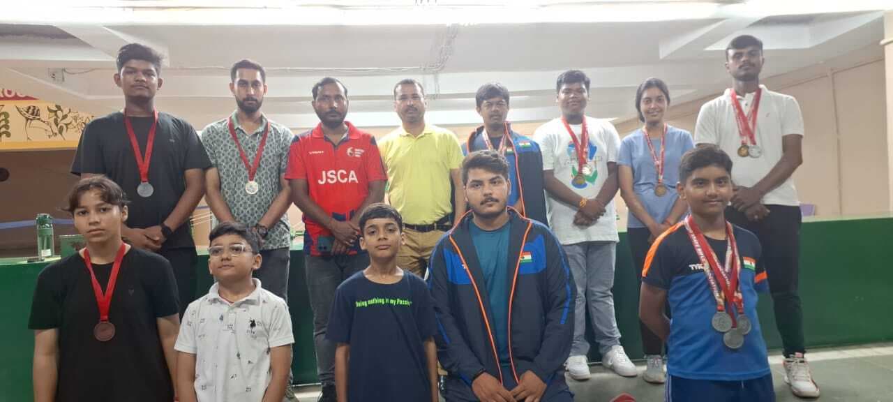 कंट्री क्रिकेट क्लब की शूटिंग एकेडमी के चार खिलाड़ियों ने स्टेट शूटिंग में जीता गोल्ड