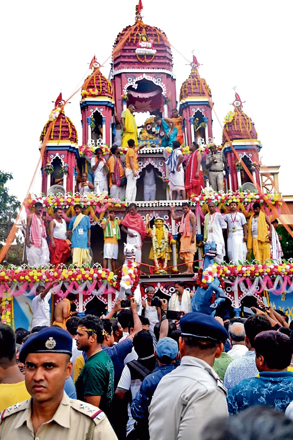 हुगली : मौसी के घर से वापस लौटे प्रभु जगन्नाथ