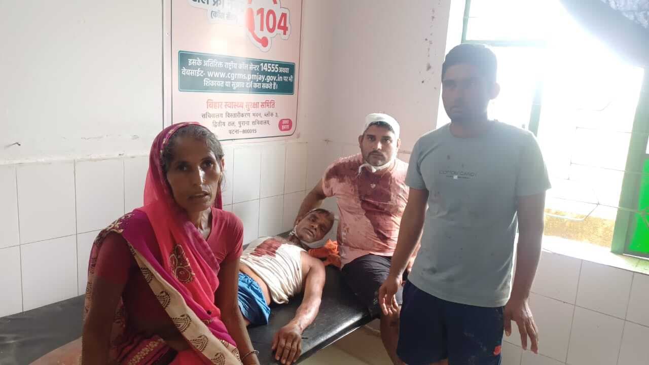 दो सगे भाइयों में उत्पन्न विवाद में दो महिला सहित सात जख्मी