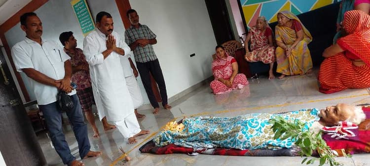 सरसी बाजार में 112 साल की पूनम देवी के गुजरने से शोक