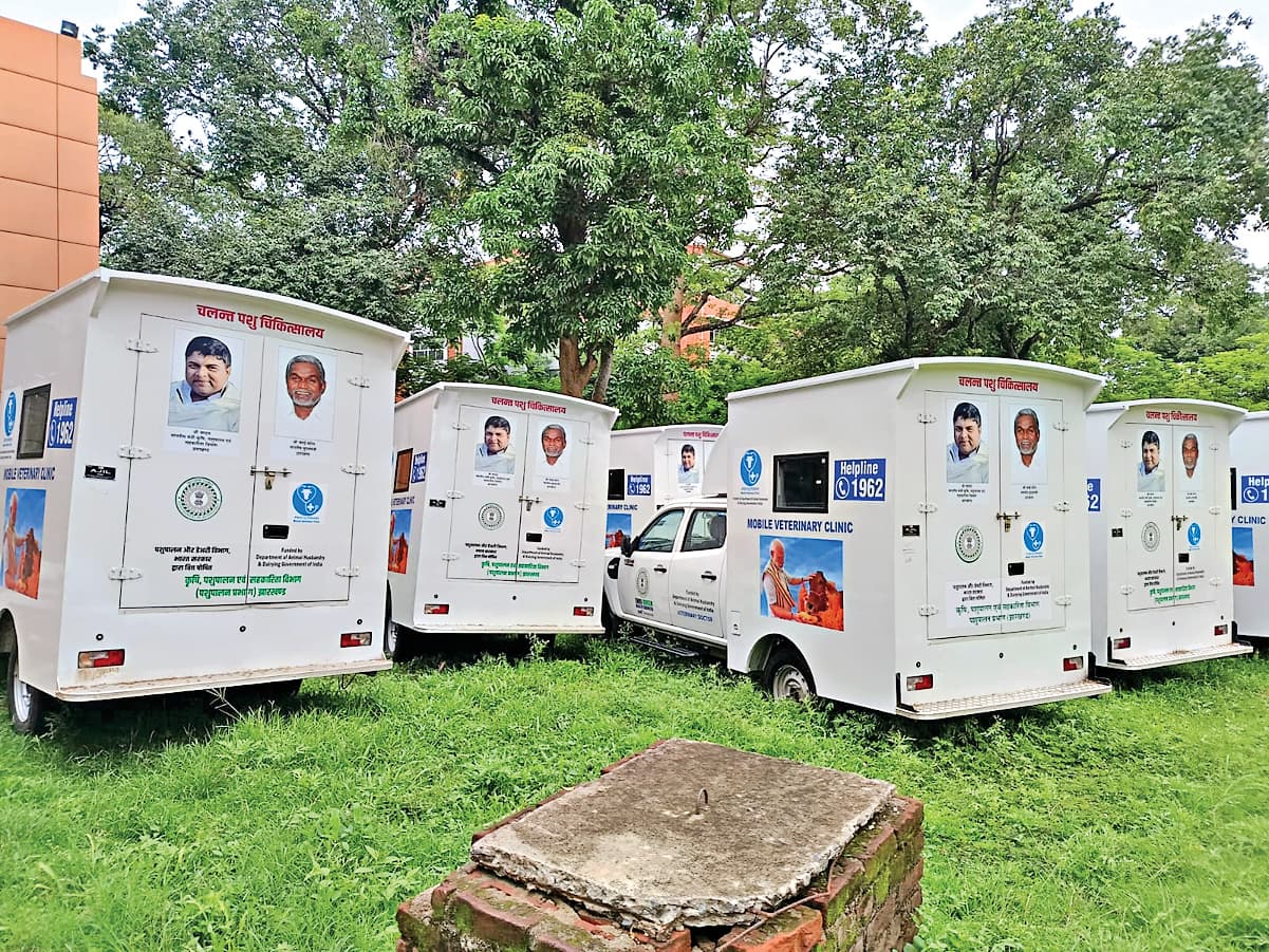 Animal Husbandry Department News : फोटो के चक्कर में मोबाइल वेटनरी क्लीनिक पर ब्रेक