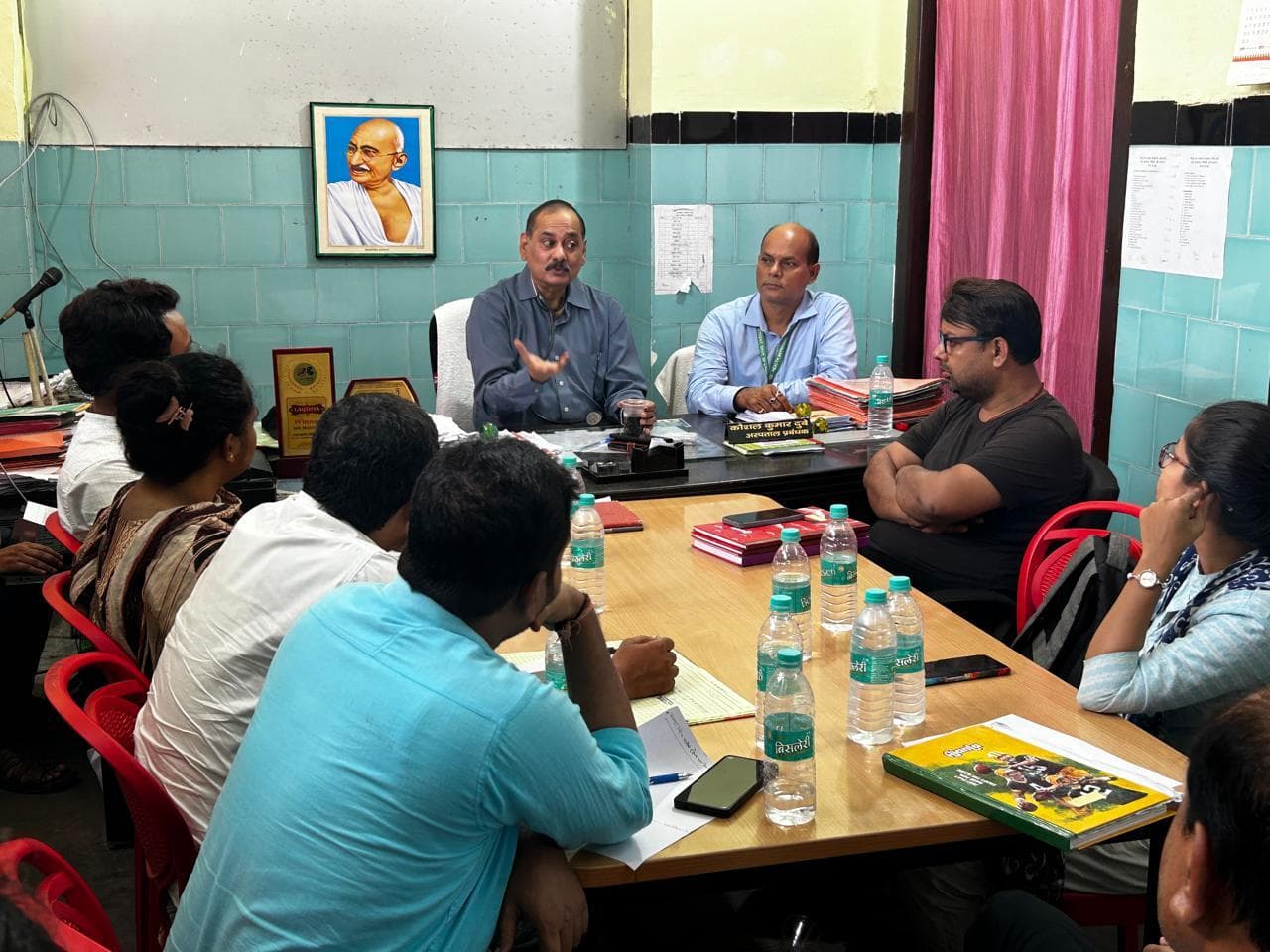 अस्पताल के सुदृढीकरण को ले बनायी गयी कार्य योजना