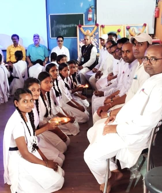 सरस्वती शिशु विद्या मंदिर तेलो में गुरु पूर्णिमा उत्सव