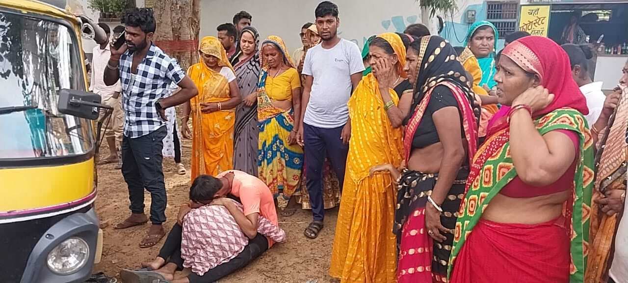 पुत्री के साथ बाइक से लौट रहे पिता की सड़क दुर्घटना में मौत, बाल-बाल बची पुत्री