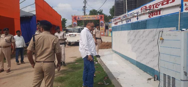 संपूर्ण कांवरिया मार्ग में चप्पे-चप्पे पर सुरक्षा का विशेष इंतजाम