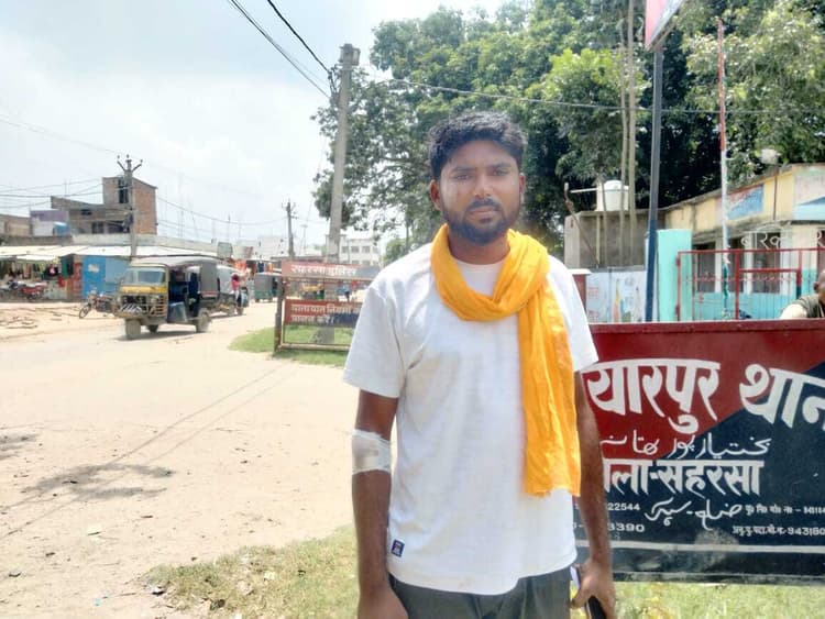 बदमाशों ने युवक से मारपीट कर की लूटपाट