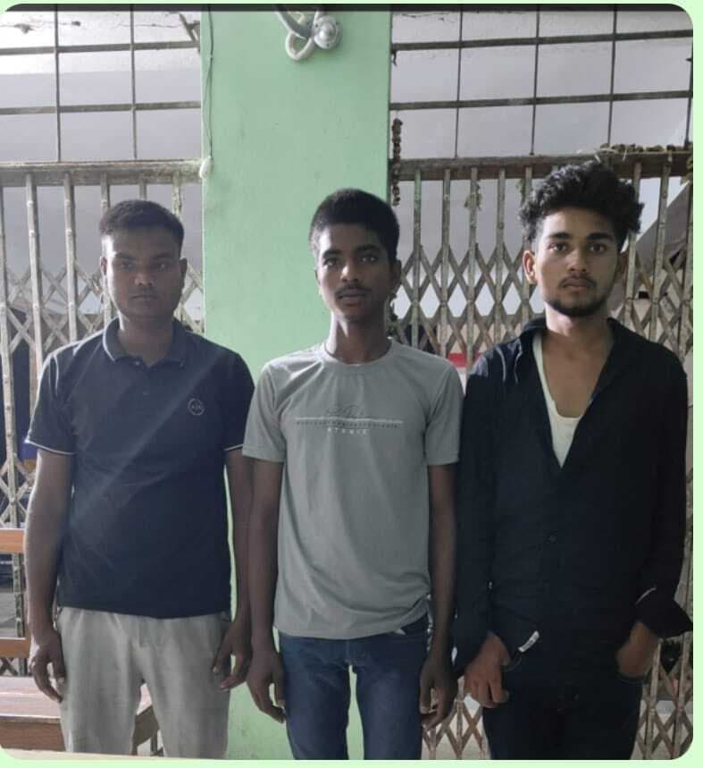 बाराचट्टी से तीन इंट्री माफिया गिरफ्तार