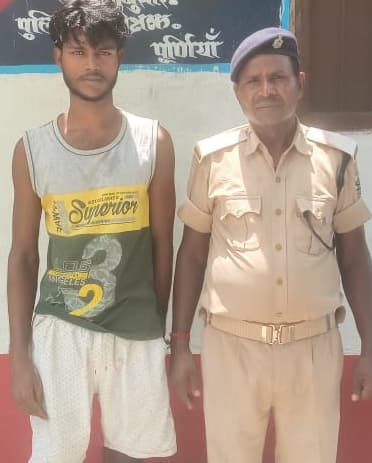 स्मैक तस्कर प्रिंस को पुलिस ने किया गिरफ्तार