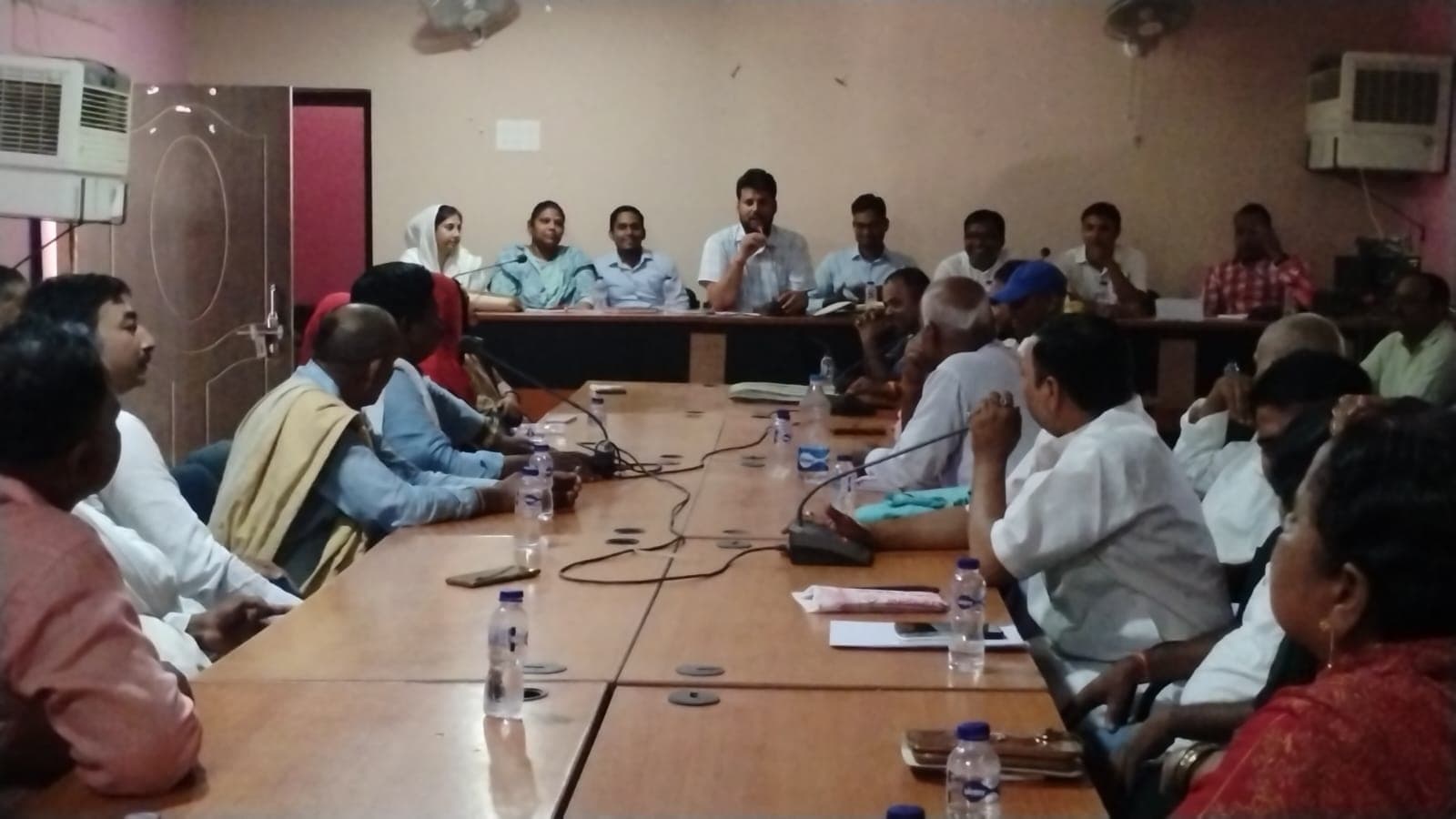 पंस की बैठक में उठाये गये विभिन्न विभागों से जुड़े मुद्दे