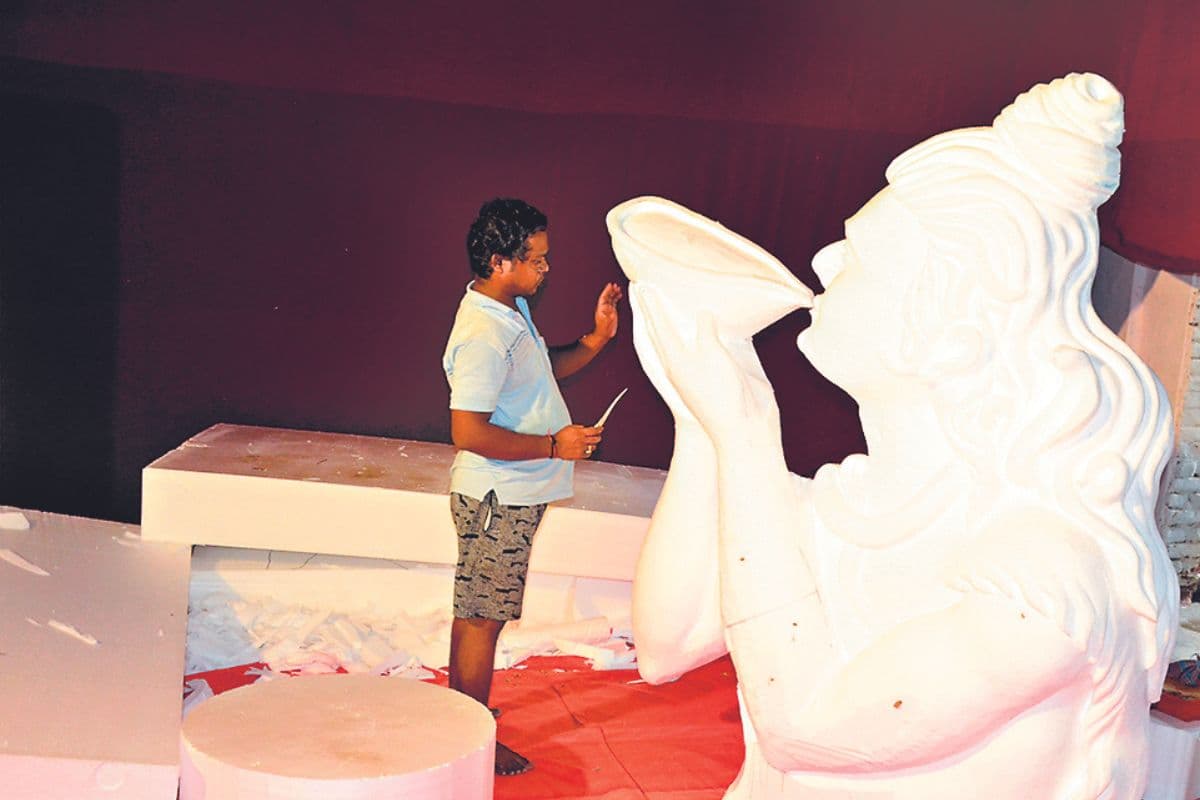 Shravani Mela: श्रावणी मेले में श्रद्धालुओं को त्रिलोक का दर्शन करायेगा शिवलोक, देखें PHOTOS