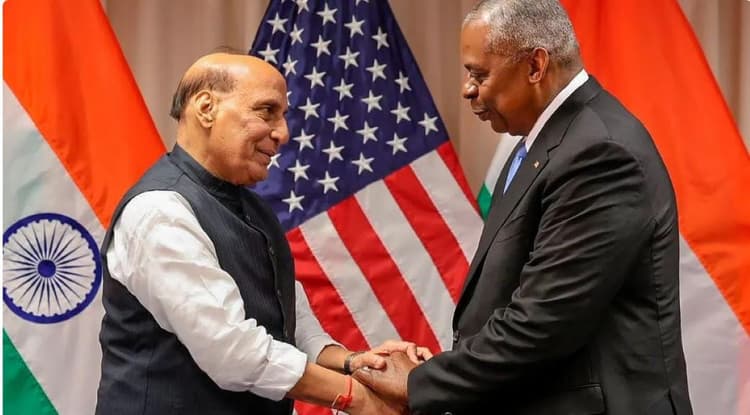 US-India relations: राजनाथ सिंह की अमेरिकी रक्षा सचिव से मुलाकात, रक्षा सहयोग पर हुई बड़ी बात