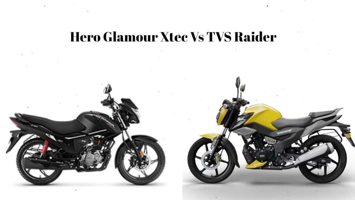 Hero Glamour Xtec vs TVS Raider Hero Glamour Xtec vs TVS Raider
