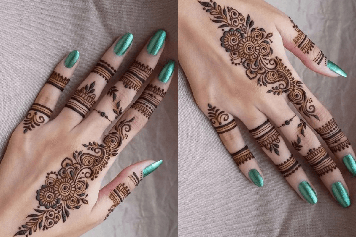 Mehndi Design: ये मेहंदी डिजाइन है बेहद आसान और खूबसूरत