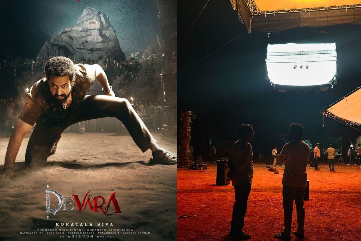 जूनियर एनटीआर की फिल्म Devara: Part 1 की शूटिंग हुई खत्म, सेट से आखरी दिन की तस्वीरें साझा कर मेकर्स ने रिवील किया रिलीज डेट जूनियर एनटीआर की फिल्म Devara: Part 1 की शूटिंग हुई खत्म, सेट से आखरी दिन की तस्वीरें साझा कर मेकर्स ने रिवील किया रिलीज डेट
