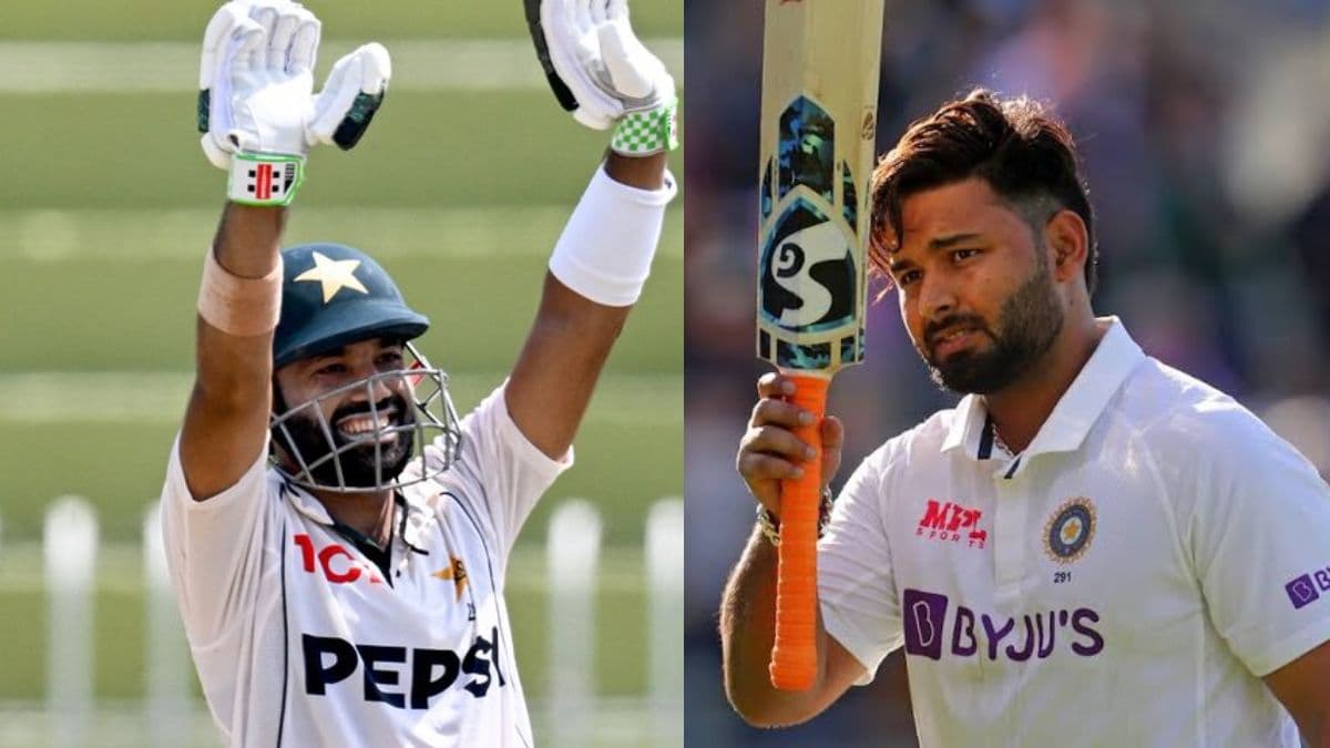 Mohammad Rizwan and Rishabh Pant in WTC Mohammad Rizwan and Rishabh Pant in WTC
