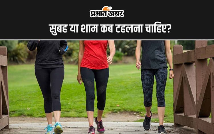 Walk Benefits: सुबह या शाम कब टहलना चाहिए? जानिए वॉक के फायदे