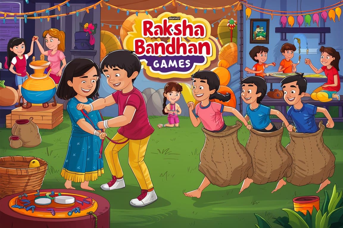 Raksha Bandhan Funny Games Raksha Bandhan Funny Games