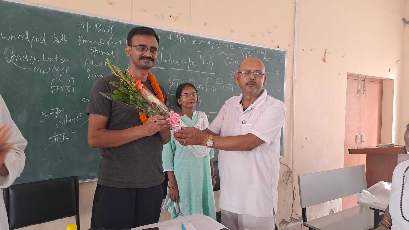 योग केंद्र में दो दिवसीय व्याख्यान माला शुरू