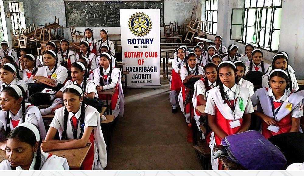 रोटरी क्लब जागृति का स्वास्थ्य जागरूकता शिविर