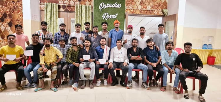 बजरंग दल कार्यकर्ता सम्मान समारोह को लेकर बैठक