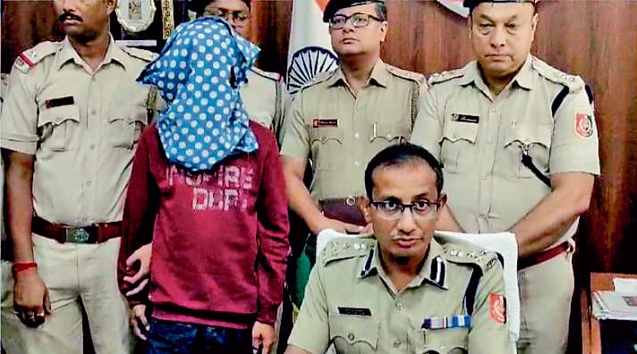 व्यवसायी की कार पर फायरिंग में मुख्य शूटर एमपी से गिरफ्तार