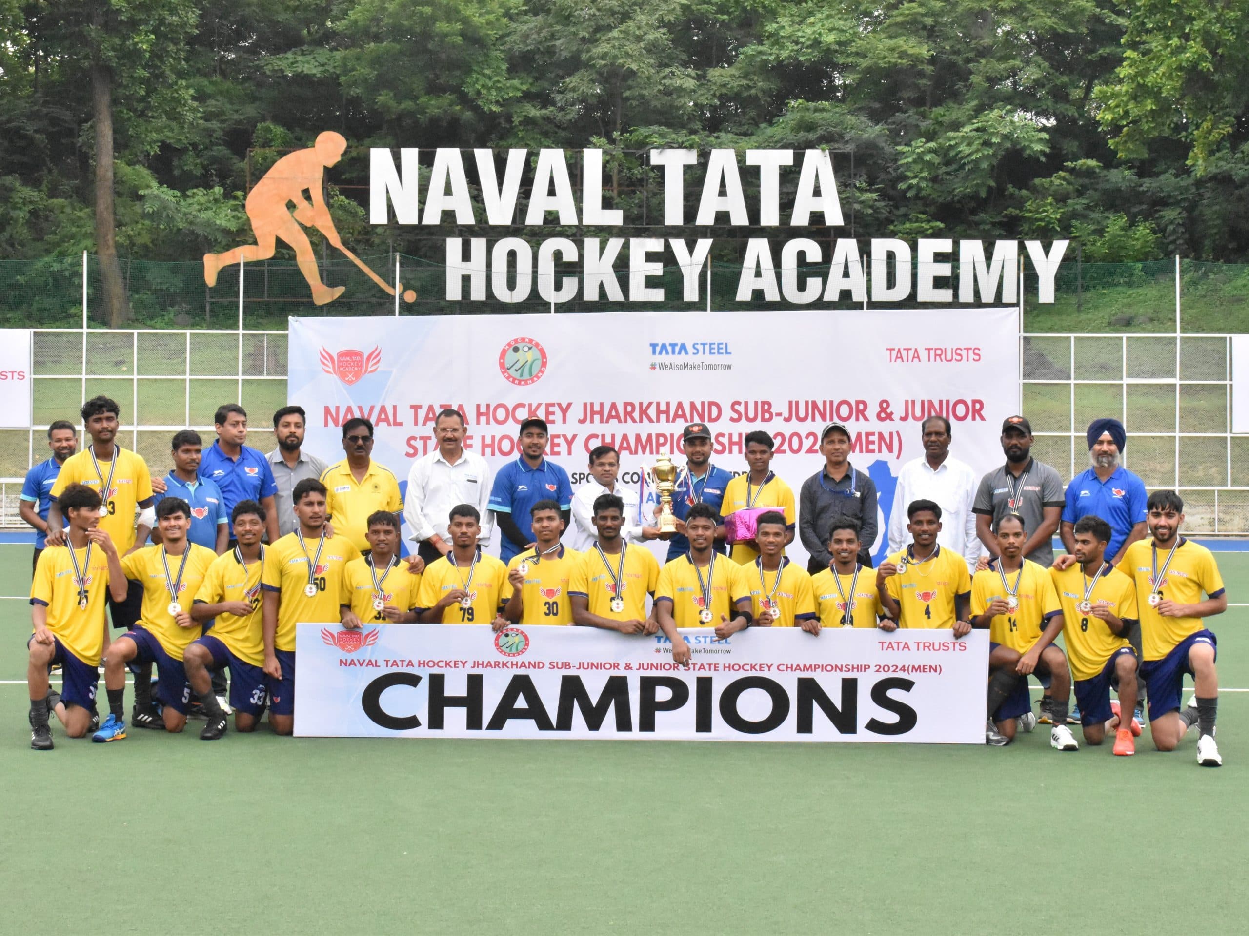 रांची को हराकर नवल टाटा हॉकी एकेडमी बना चैंपियन